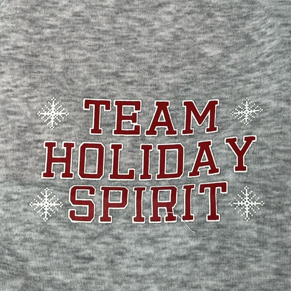 Set of 2 Dog/Cat Christmas Holiday PJs Red Buffalo Check/Gray Team Holiday New! - Picture 4 of 13